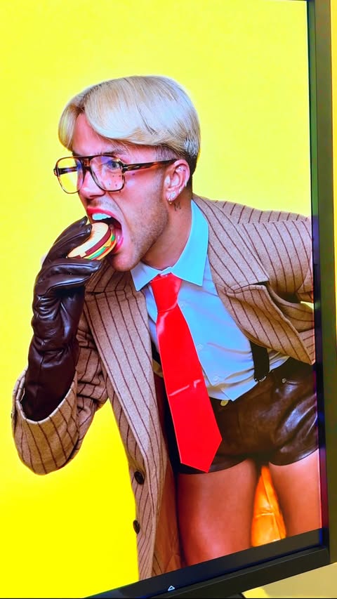 Instagram post by @mmmmitchell for MADE BY MITCHELL. Caption reads: it’s comin’… 11.12.25. 🧽🌊🥵🤪 #madebymitchell.