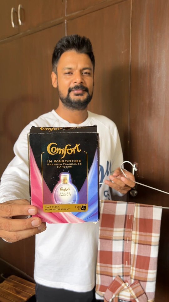 Instagram post by @mr.jagjeetsingh for Viral Pitch. Caption reads: Keep your wardrobe clothes fresh and organized....