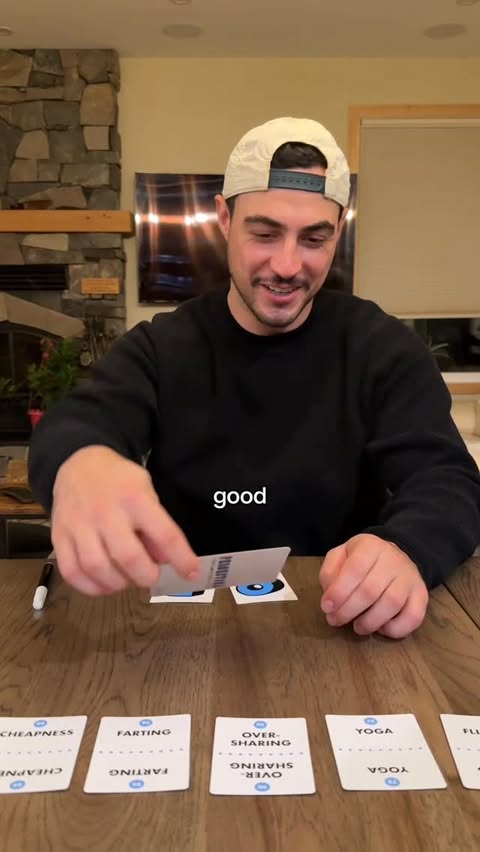 Instagram post by @the.hockeyguys for Hasbro. Caption reads: #ad Sometimes staying in for card games with the....