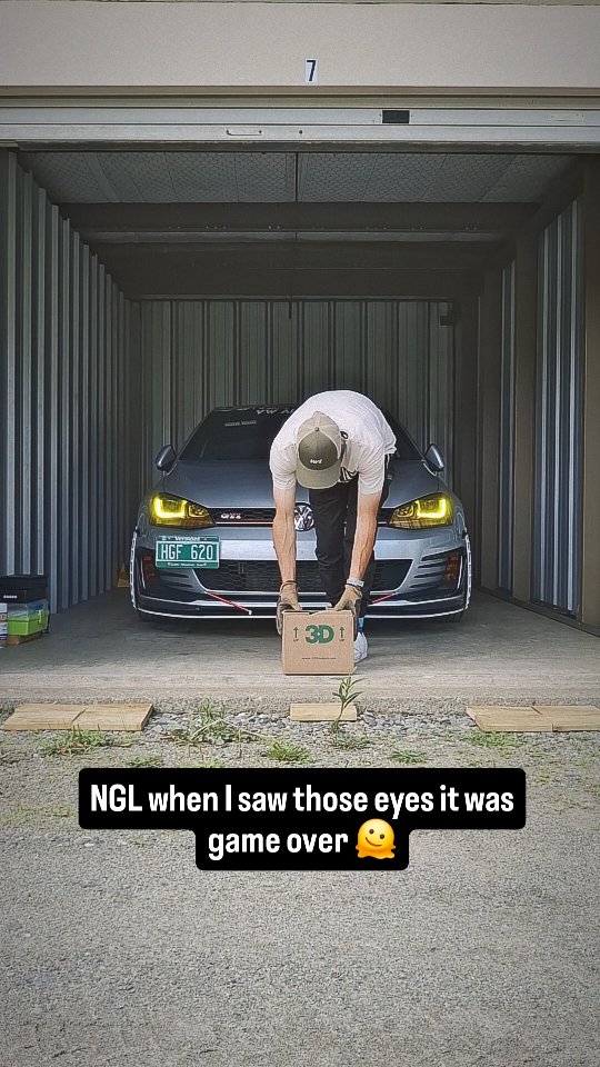 Instagram post by @rixrevs for VWB. Caption reads: Auto detailing products arrived 👀 ✨️ Just....