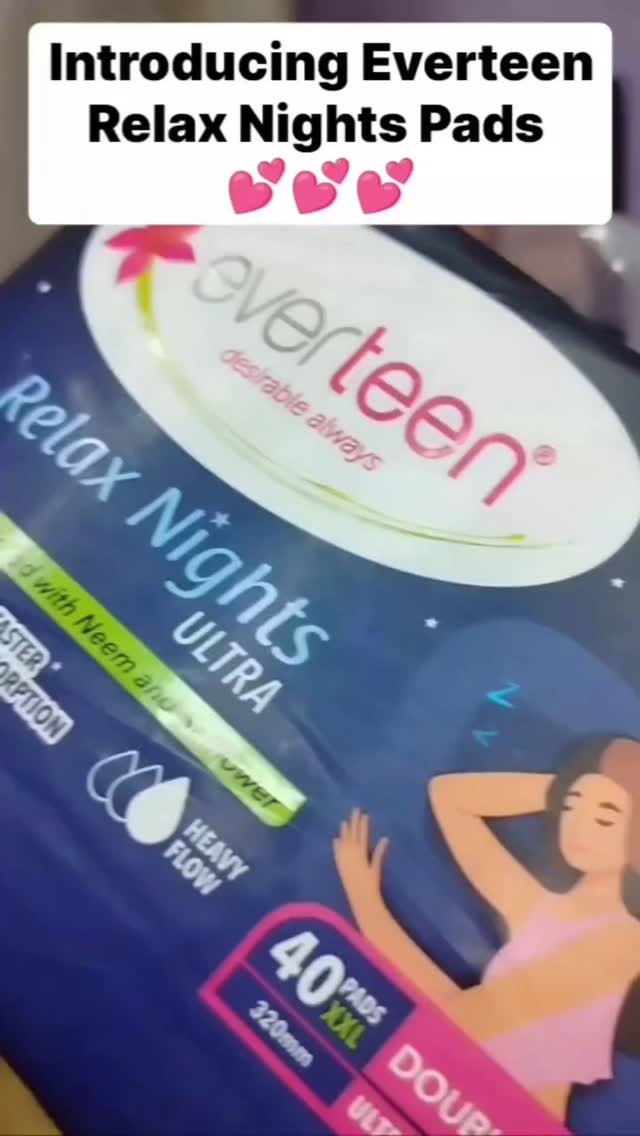 Instagram post by @amra_khann05 for everteen. Caption reads: Now no more restless nights as everteen has a....