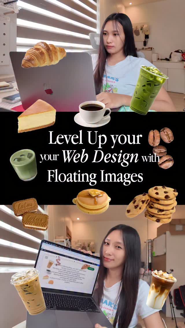 Instagram post by @kreamynotes for Wix Studio. Caption reads: One of my favorite features in Wix Studio is how....