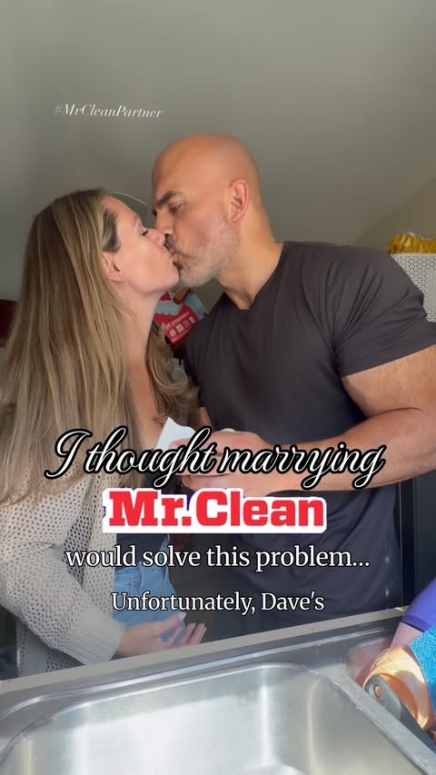 Instagram post by @meganwent_thruit for Mr. Clean. Caption reads: #MrCleanPartner I may have married someone who....