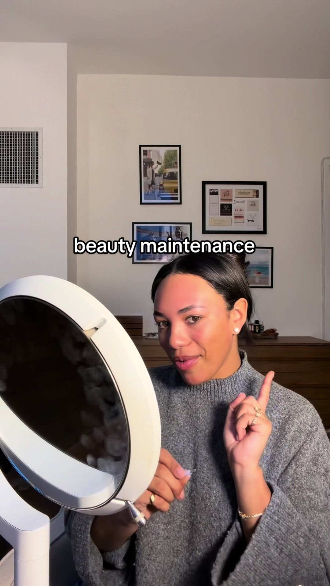 TikTok post by @justjazzzyidk for Flamingo. Caption reads: seriously fixes the problem every time @Flamingo....