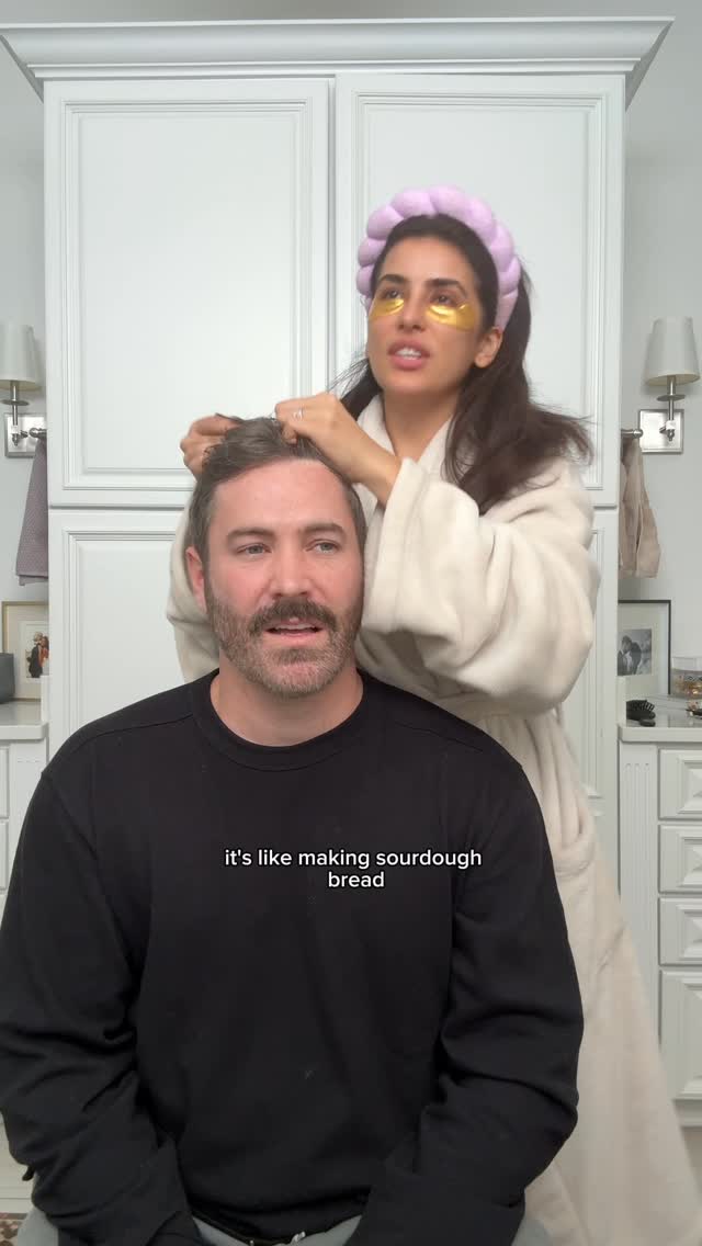 Instagram post by @stevie_hendrix for American Crew. Caption reads: [...] fix with my go to forming cream from....