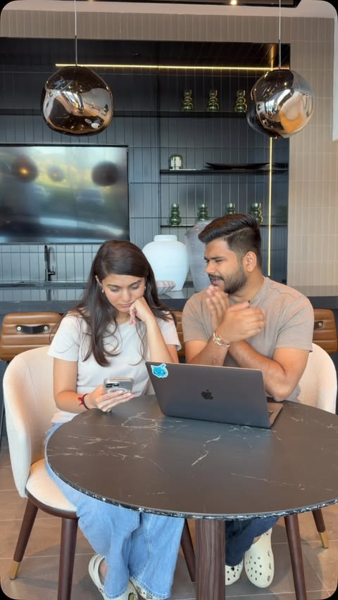 Instagram post by @happyandtej for Remitly. Caption reads: #RemitlyPartner Sending money home just got a....