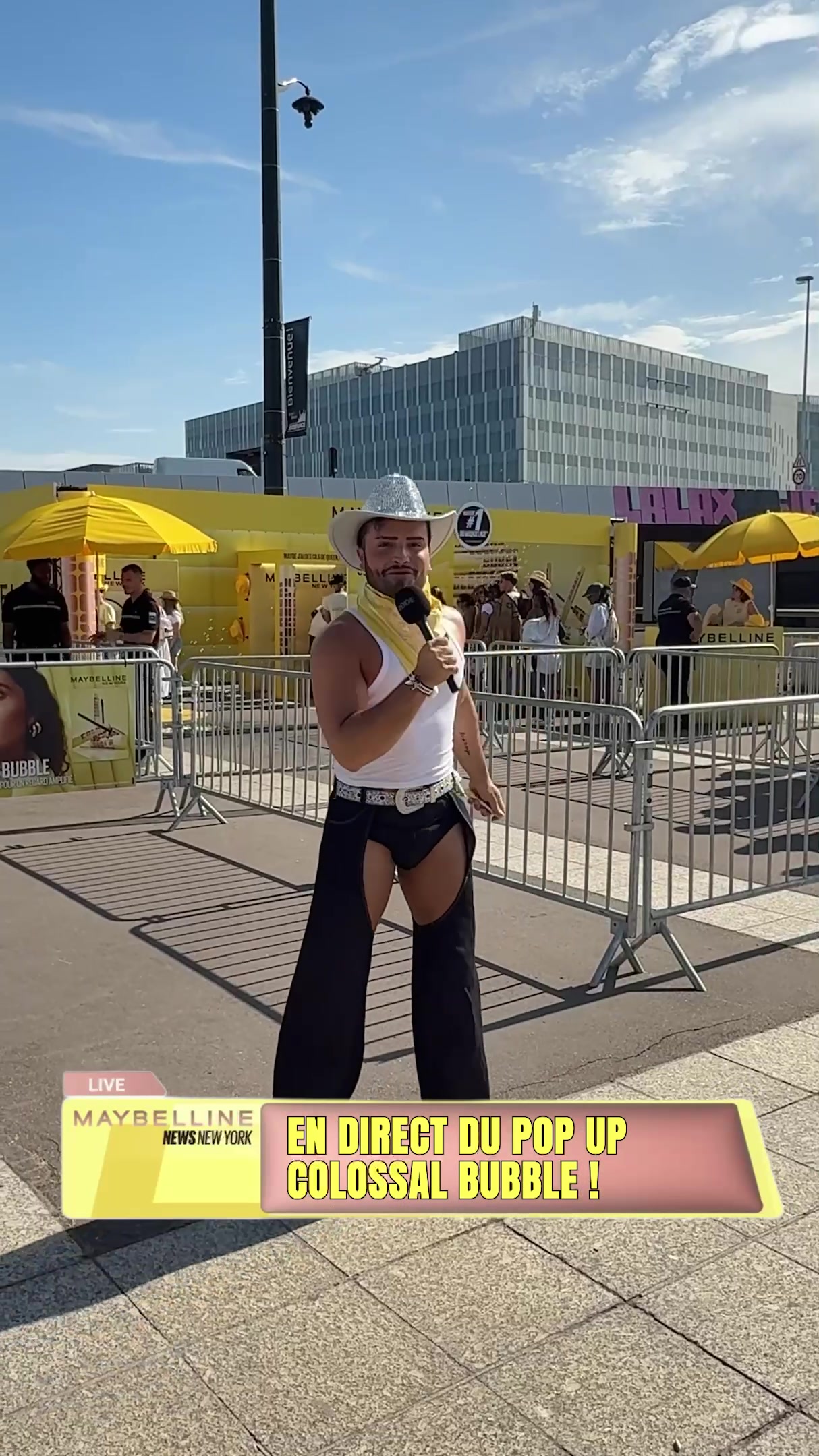 TikTok post by @ungarconstupide for Maybelline New York. Caption reads: Les 19, 21, & 22 juin, c’était LE concert de....
