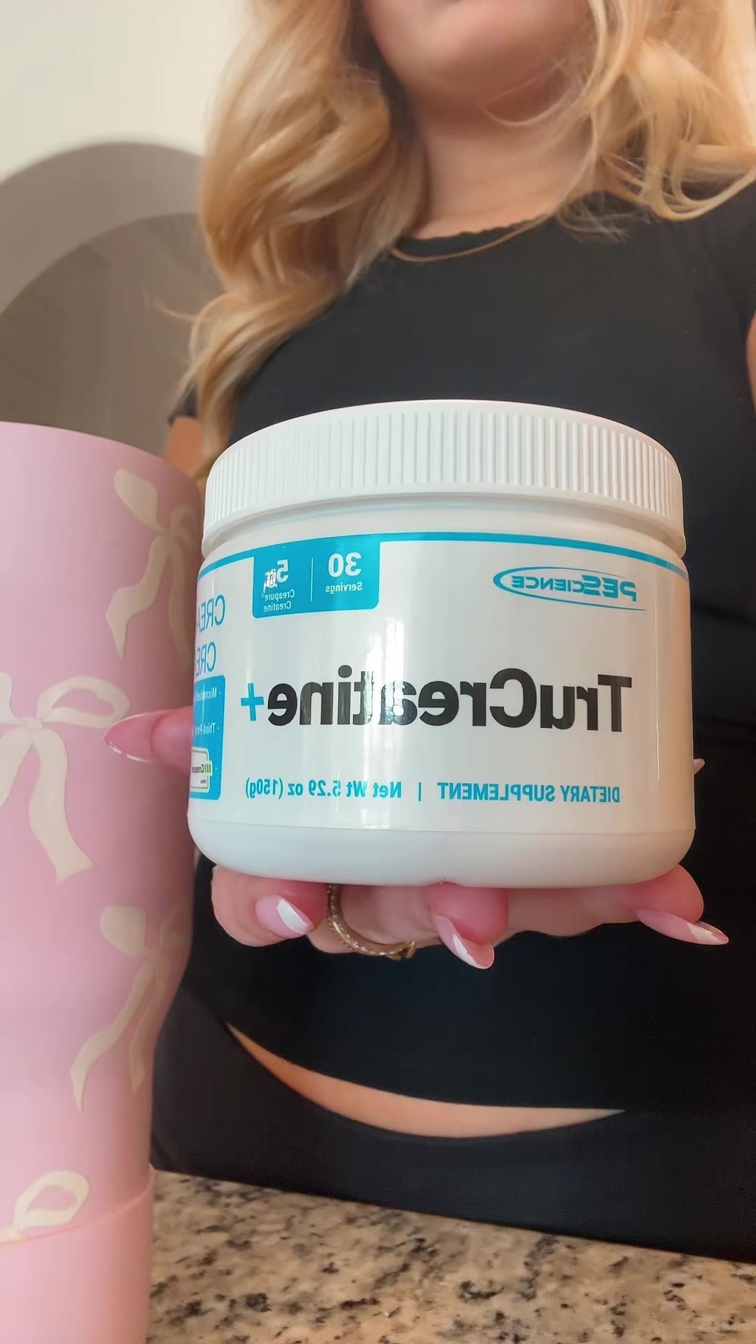 TikTok post by @addidejonge_ for PEScience. Caption reads: [...] GO GET IT WHILE YOU CAN!! #foryoupage....