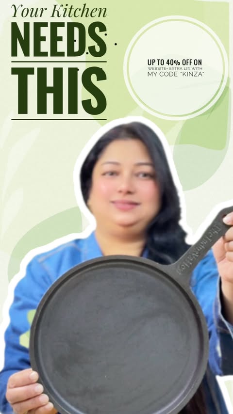 Instagram post by @_.kinza_idris for The Indus Valley. Caption reads: Did you know? 🤯
Regular non-stick cookware high....