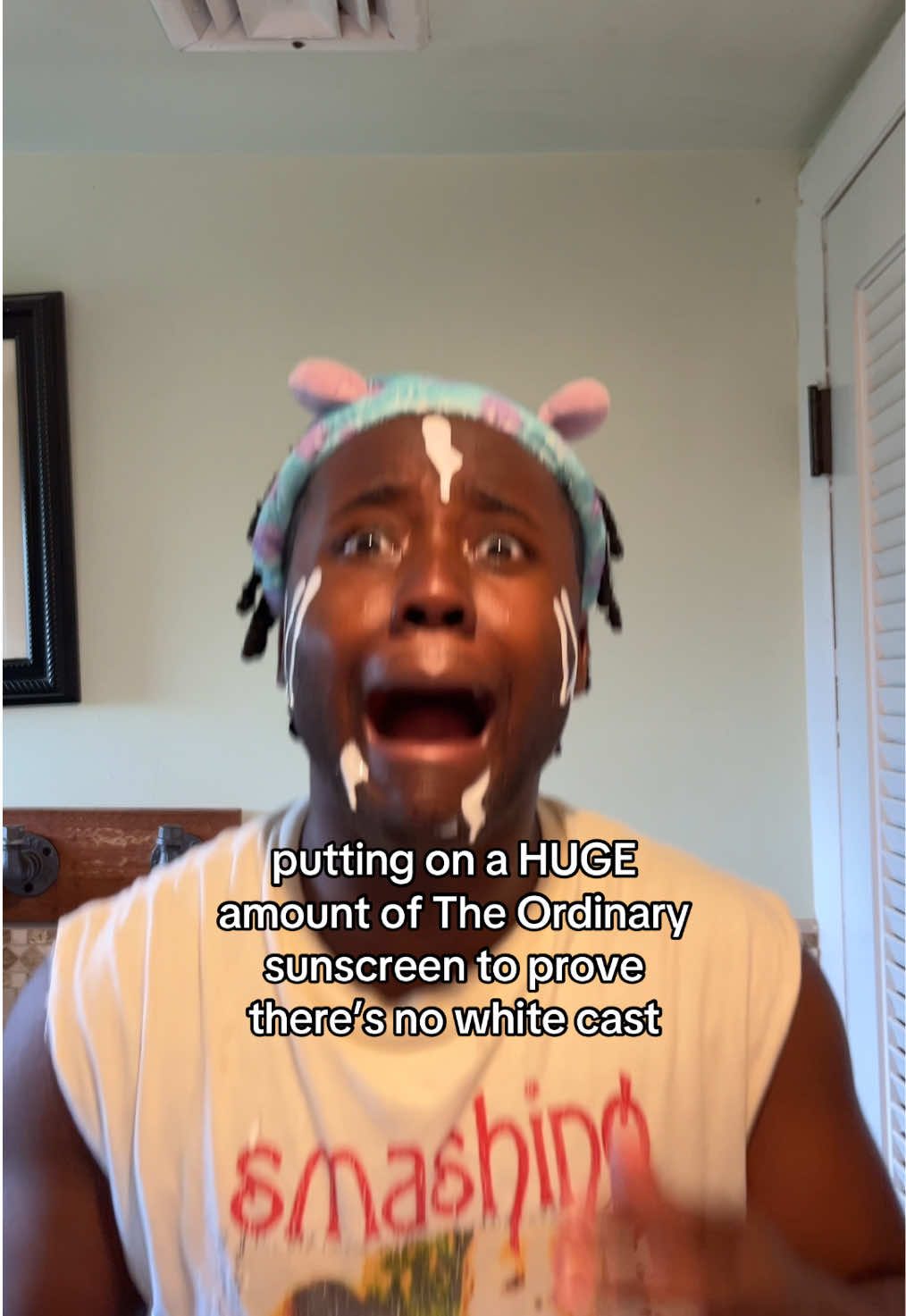 TikTok post by @jordansmikle for The Ordinary. Caption reads: i’m ALWAYS on the hunt for sunscreen that doesn’t....