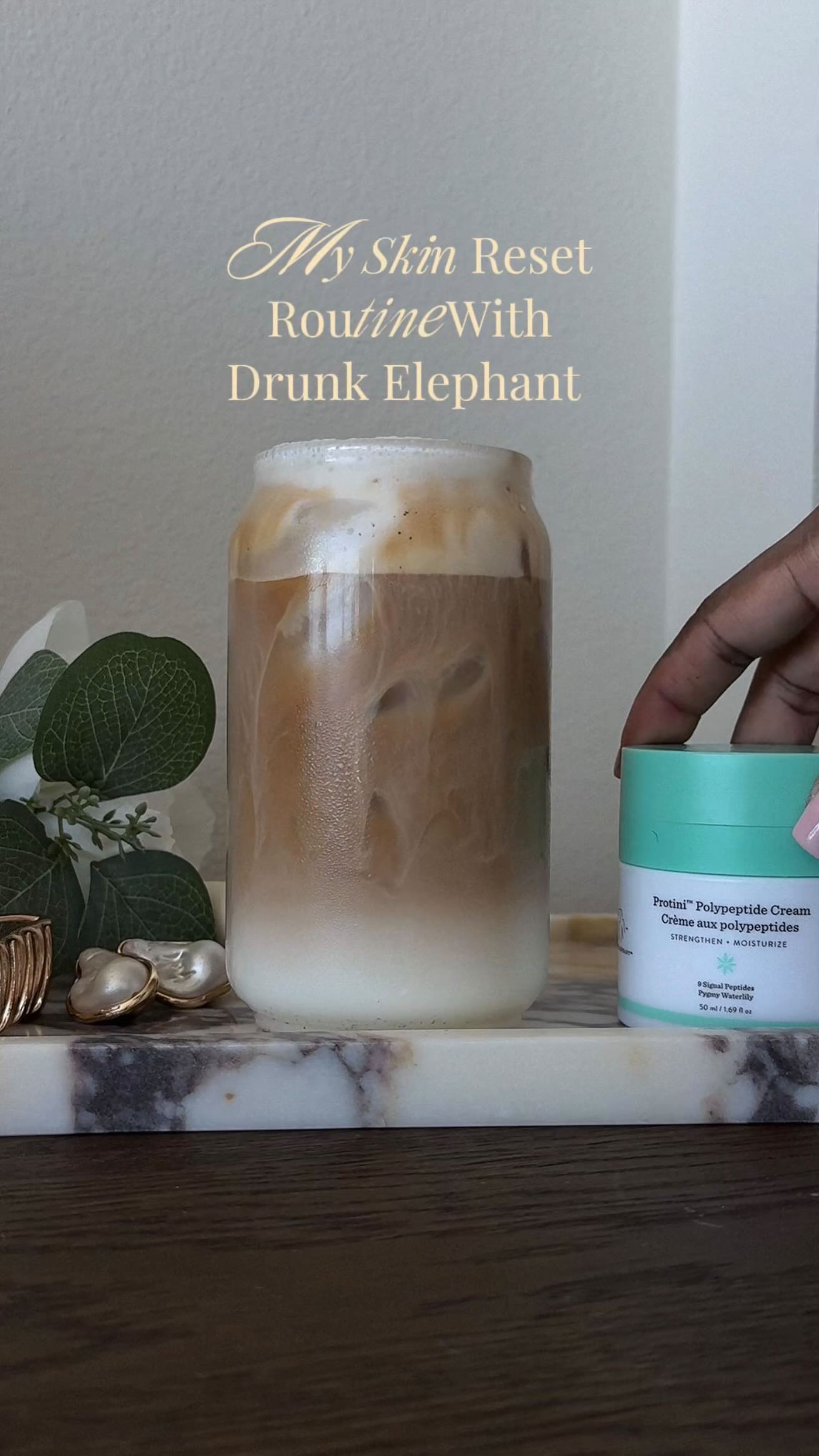 Instagram post by @idesign8 for Drunk Elephant. Caption reads: #DrunkElephantPartner | Lately I’ve been keeping....