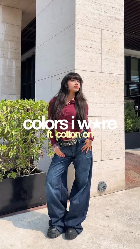Instagram post by @lineshyaa__ for Cotton On. Caption reads: colors i wore ft. my summer picks from....