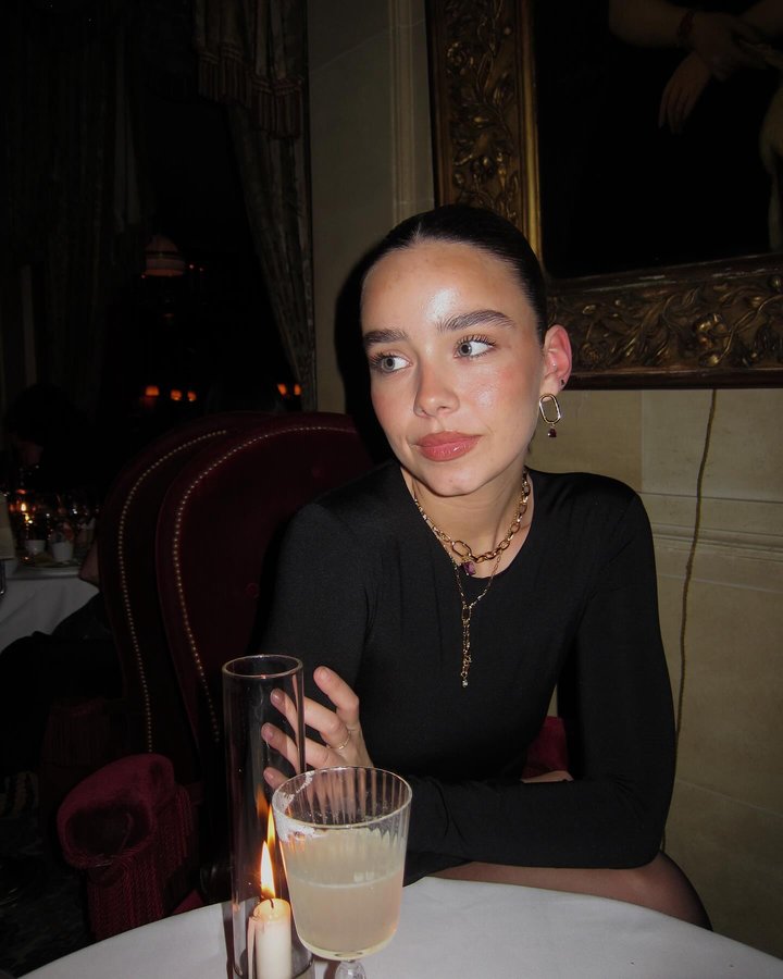 Instagram post by @catarinabmaia for TOUS. Caption reads: Date night with my most precious: jewelry....