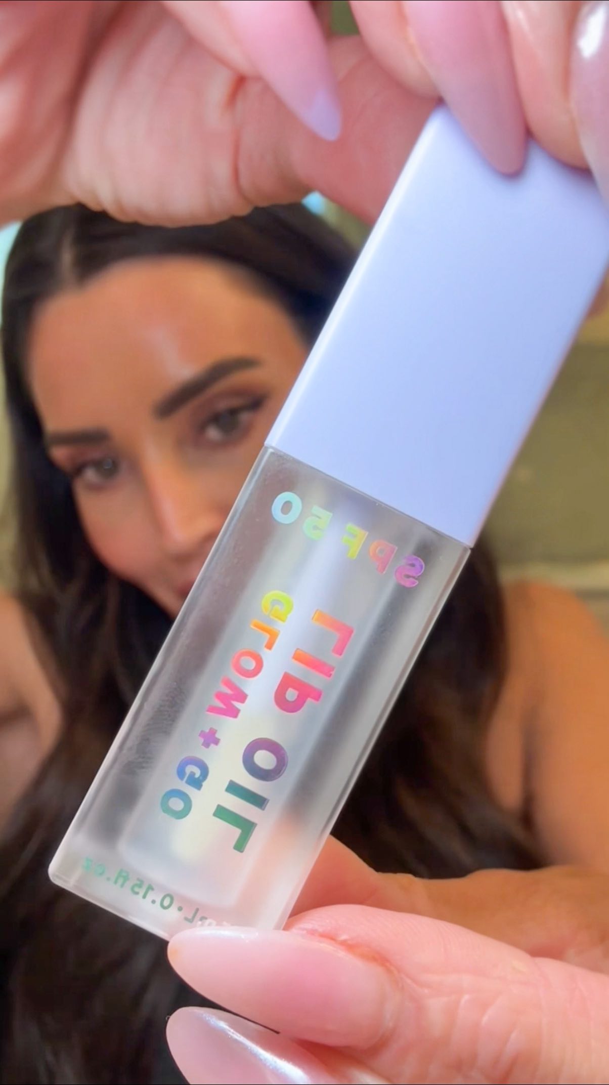 Instagram post by @carejohnston for NAKED SUNDAYS. Caption reads: SPF but make it lip oil…say less ✨
I’ve literally....