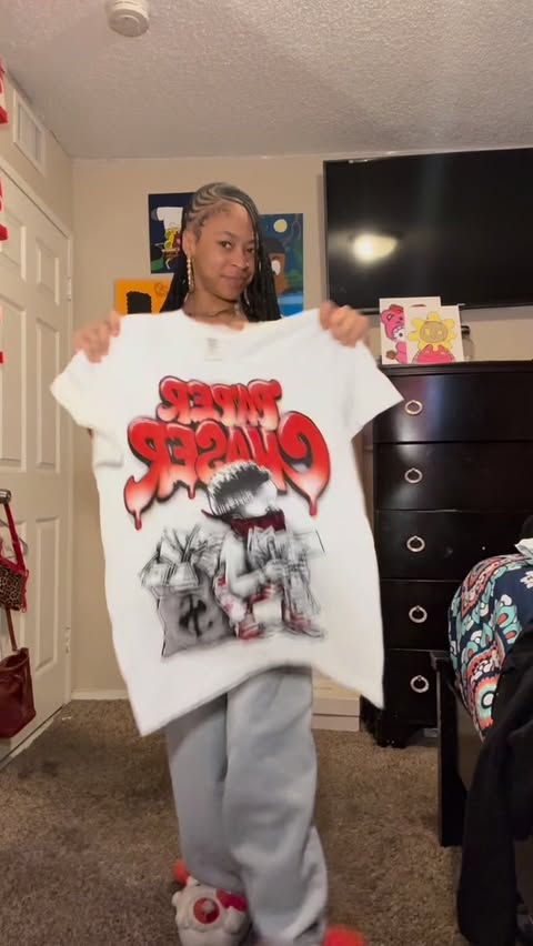 Instagram post by @daaprettiestt.t for DopeSkill. Caption reads: shop dopeskill shirts @dopeskill.brand & get dress....
