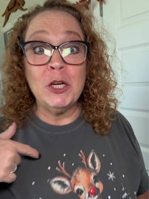 TikTok post by @jenniferreneenorton for PoppyRose Print Company. Caption reads: [...] to be the shirt of #christmas....