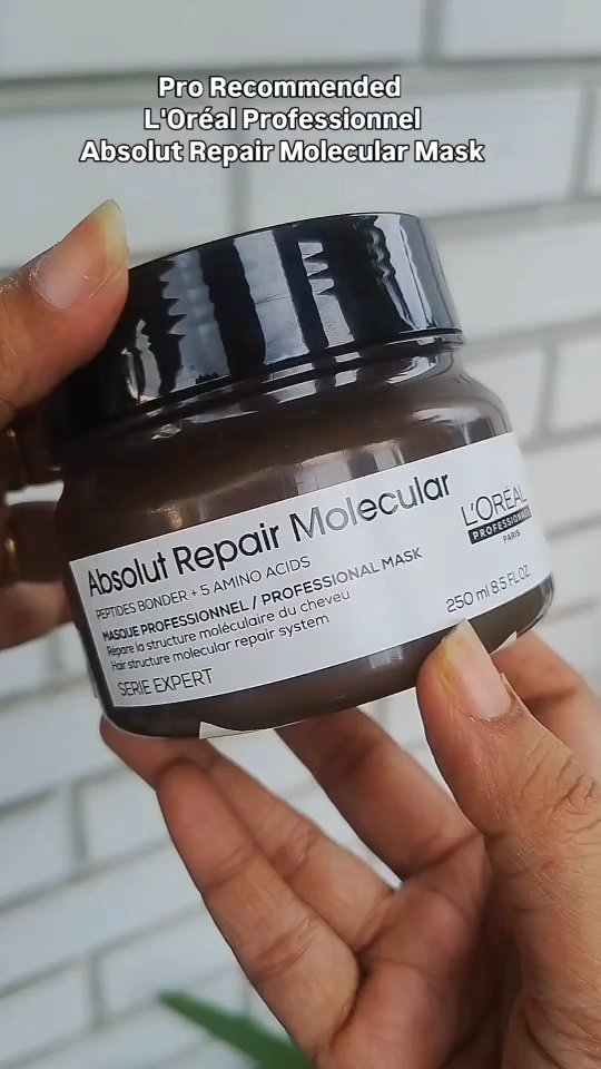 Instagram post by @an___ki__ta for L’oréal Professionnel. Caption reads: #AD | Mask. Repair. Repeat.
After every shampoo, I....