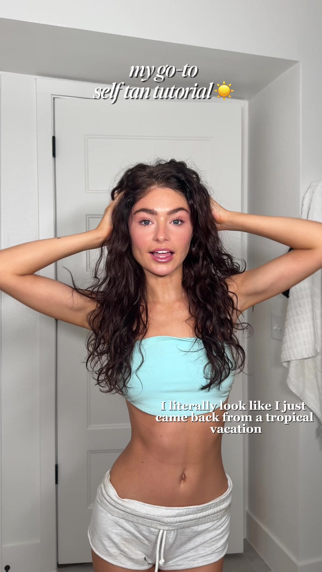 TikTok post by @mallorieworkman for Cocoandeve. Caption reads: [...] has up to 40% off sitewide now!* 💖....