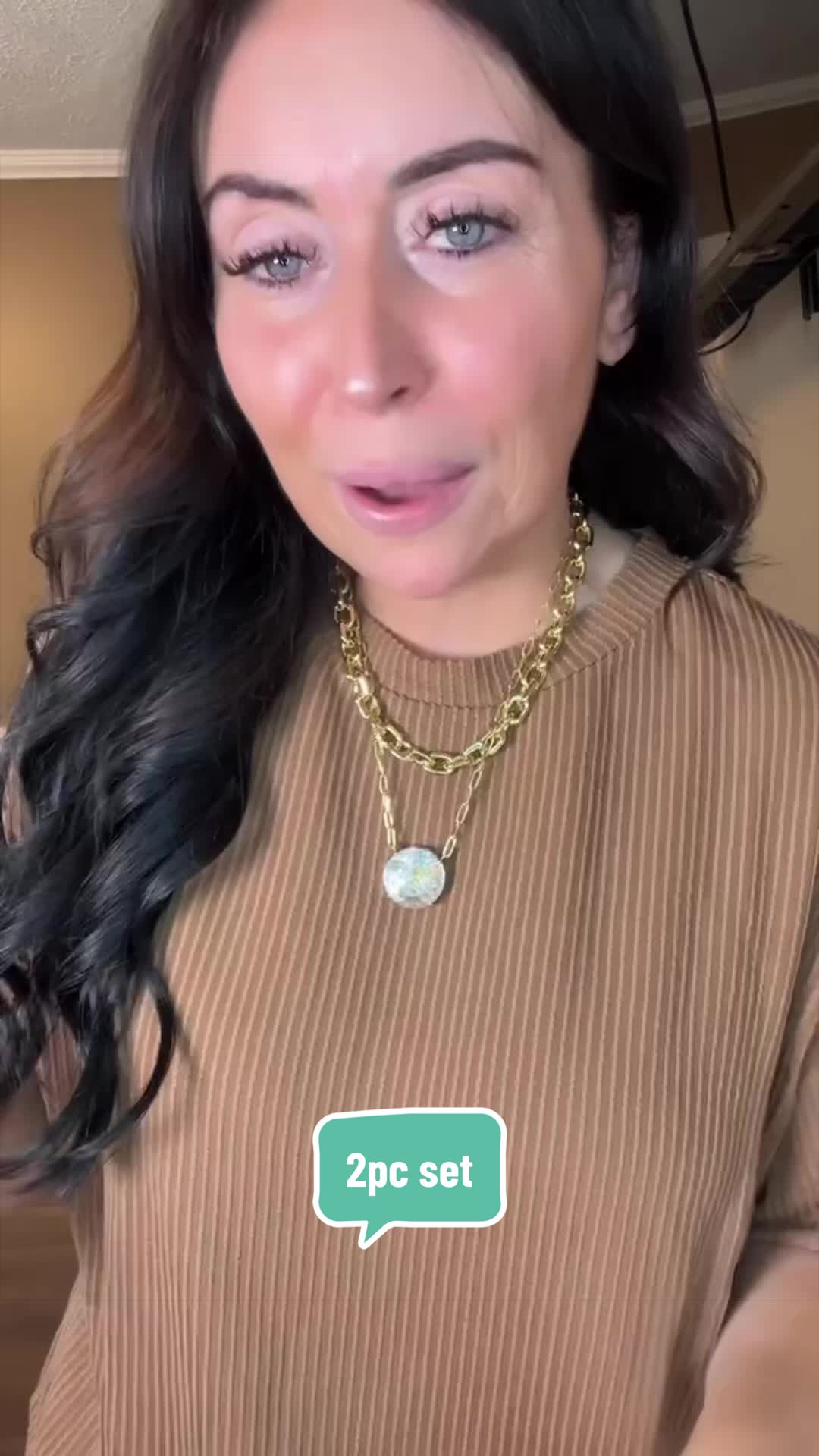 TikTok post by @madison_mamahustler for Shewin Boutique. Caption reads: The kind of set you can lounge on the couch in AND....