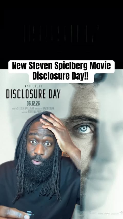 Instagram post by @flixwithjay for Universal Pictures. Caption reads: [...] Spielberg Movie
Disclosure Day!!....