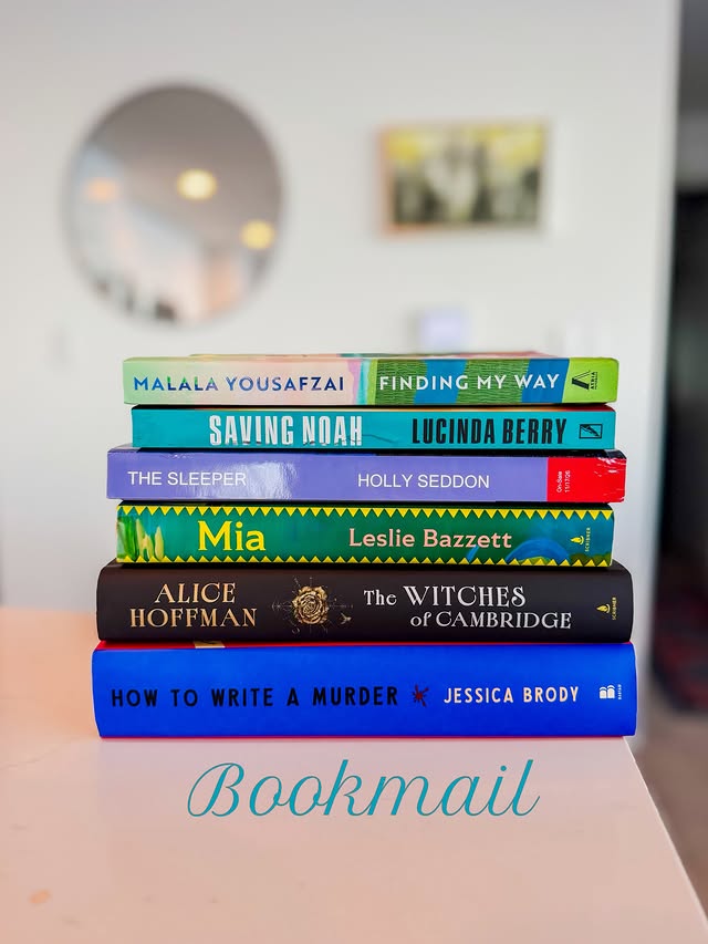 Instagram post by @bookshelf_taylorsversion for Scribner Books. Caption reads: Bookmail Monday 📚💌📬 Happy Monday friends! It’s....