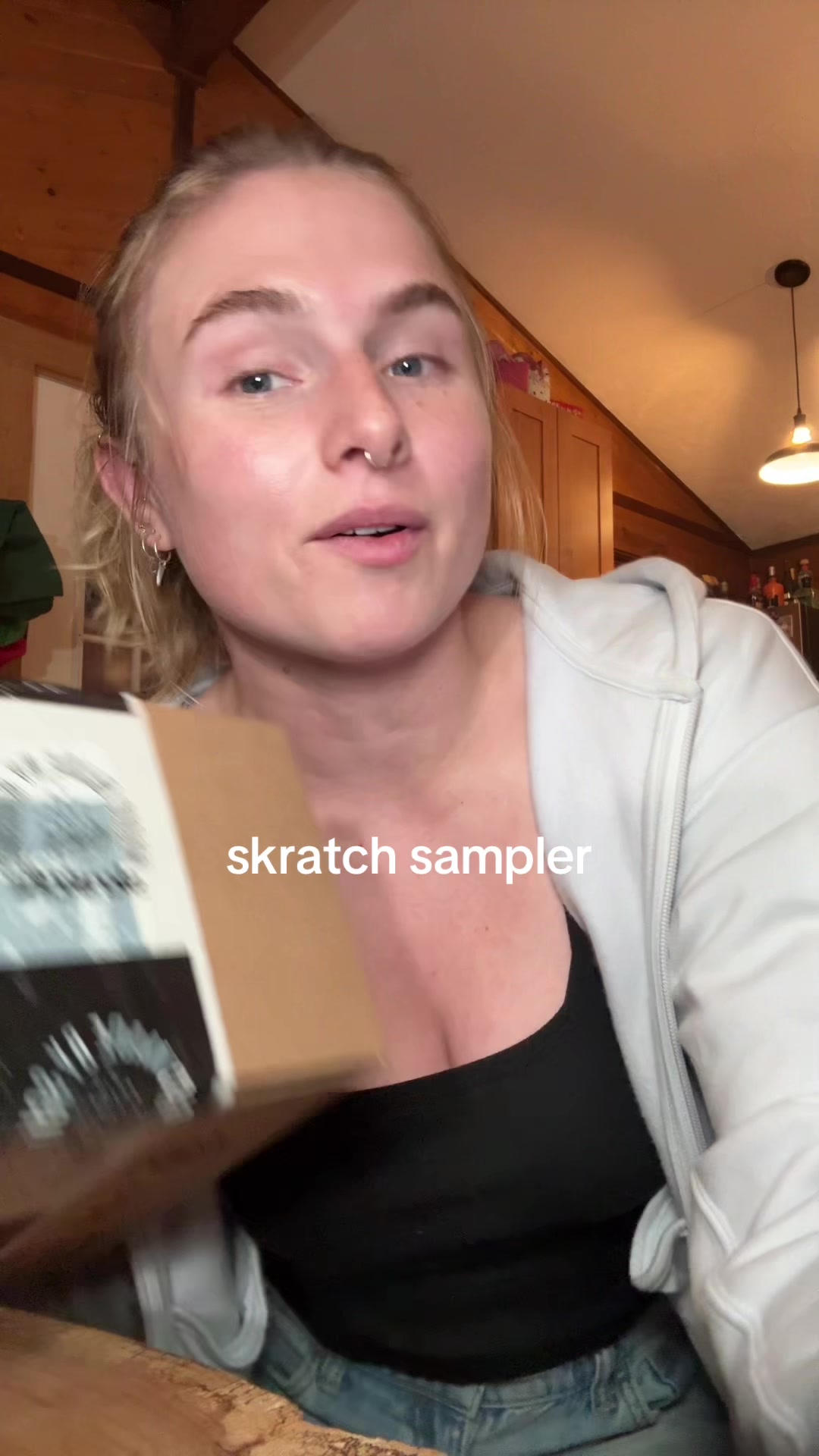 TikTok post by @makontherun for Skratch Labs. Caption reads: my favorites!!!! @Skratch Labs .