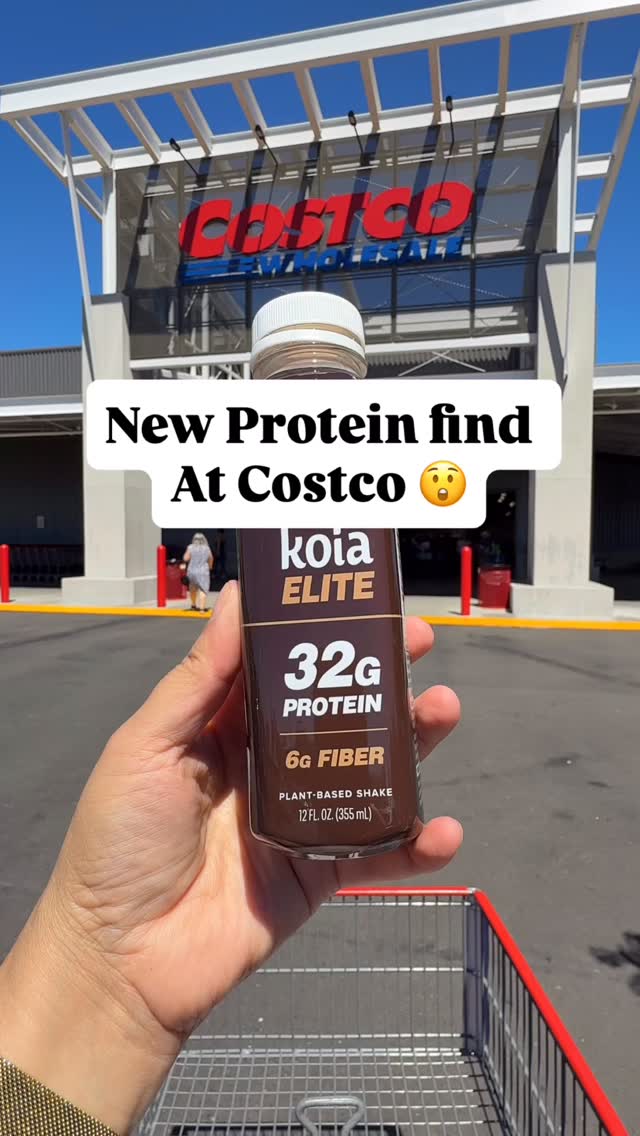 Instagram post by @costconewdeals for Koia. Caption reads: Just spotted a new protein find at Costco, and I....