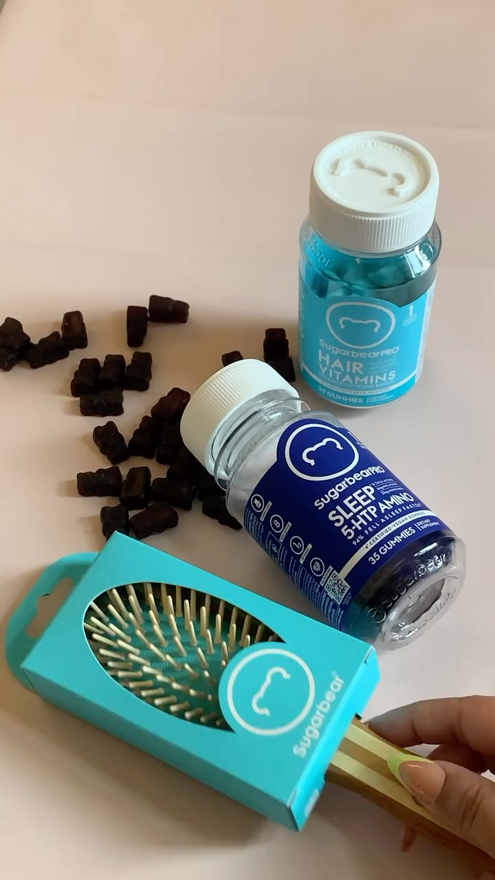 Instagram post by @ansahswonderworld for SugarbearPRO. Caption reads: Unboxing this super cute PR from @sugarbearpro 🍬✨....