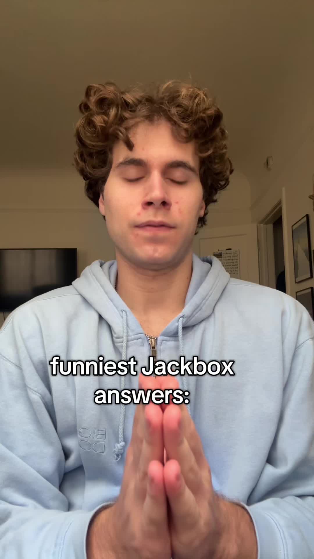 TikTok post by @jonybrony for Jackbox Games. Caption reads: Nobody better than me 💯 @Jackbox Games And no one....