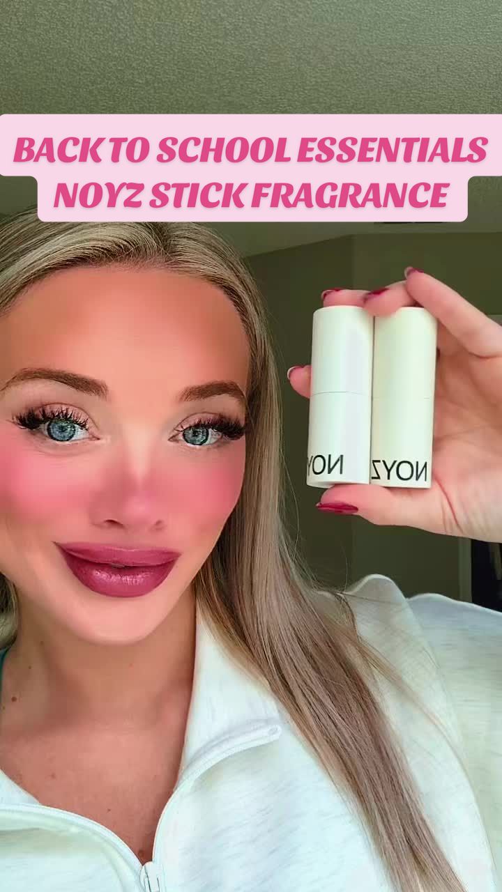 TikTok post by @mora_alyss for NOYZ. Caption reads: [...] bold as your vibe 🔥 Meet the Noyz stick....