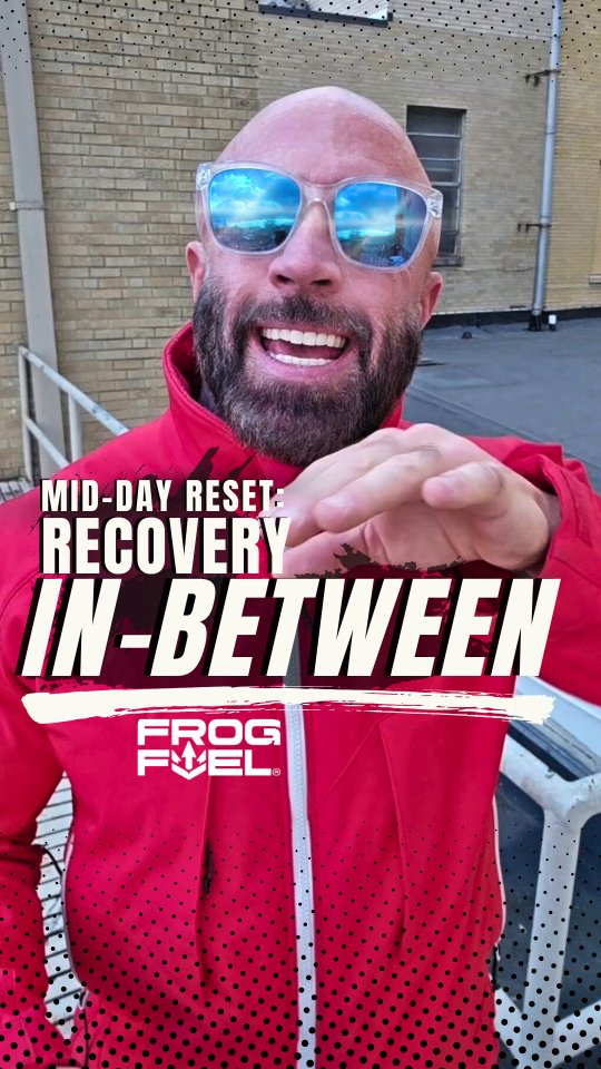 Instagram post by @coachchrislane for FrogFuel. Caption reads: [...] the day? This is it. 🎯 Grab yours at....