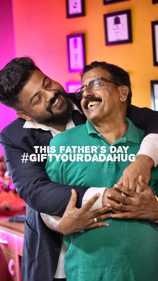 Instagram post by @kiran_k_nair53 for The Man Company. Caption reads: Its Time To Rejuvenate Your Relationship With Dad....