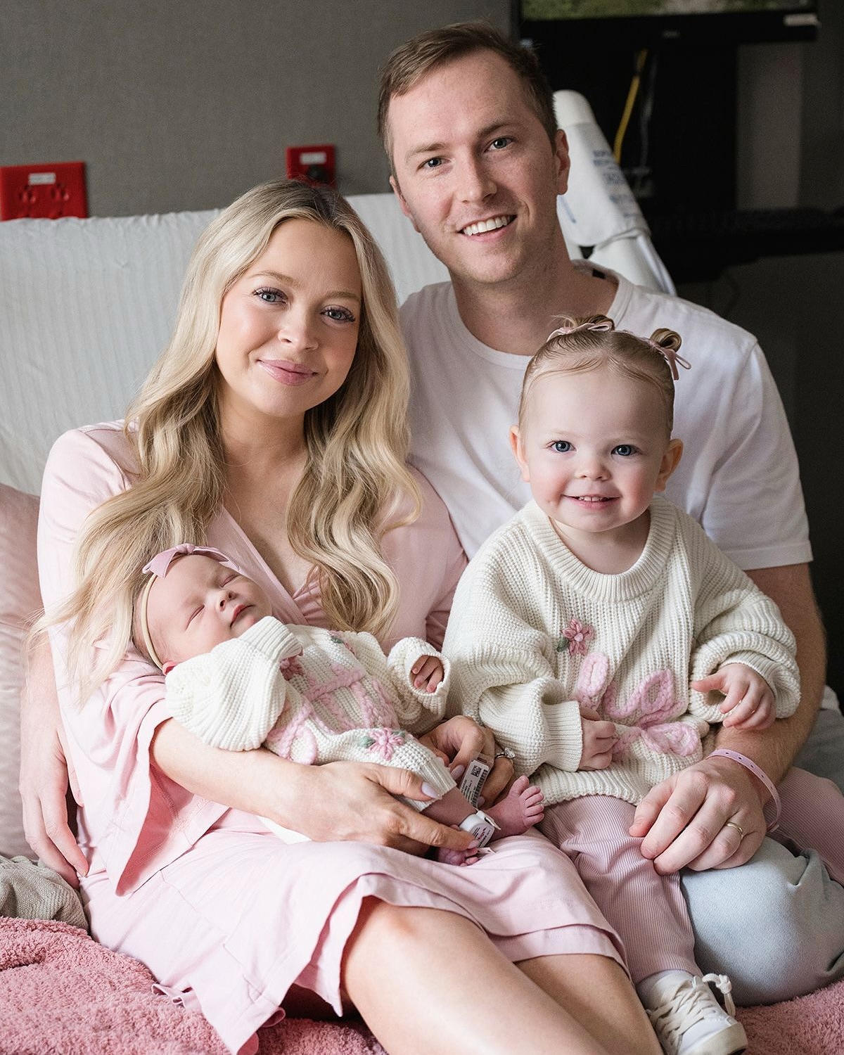 Instagram post by @kayandtayofficial for People Magazine. Caption reads: Kay and Tay’s family just got a little....