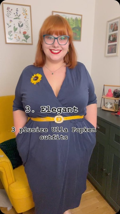 Instagram post by @anna.marie.mimo for Ulla Popken. Caption reads: - 3 @ullapopken_cz outfits! 😍😍
Use code ANNA872....