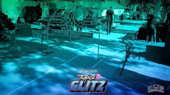 Instagram post by @armandoflores1032 for Tropical Glitz. Caption reads: [...] RC Show of the year SPONSORED By....