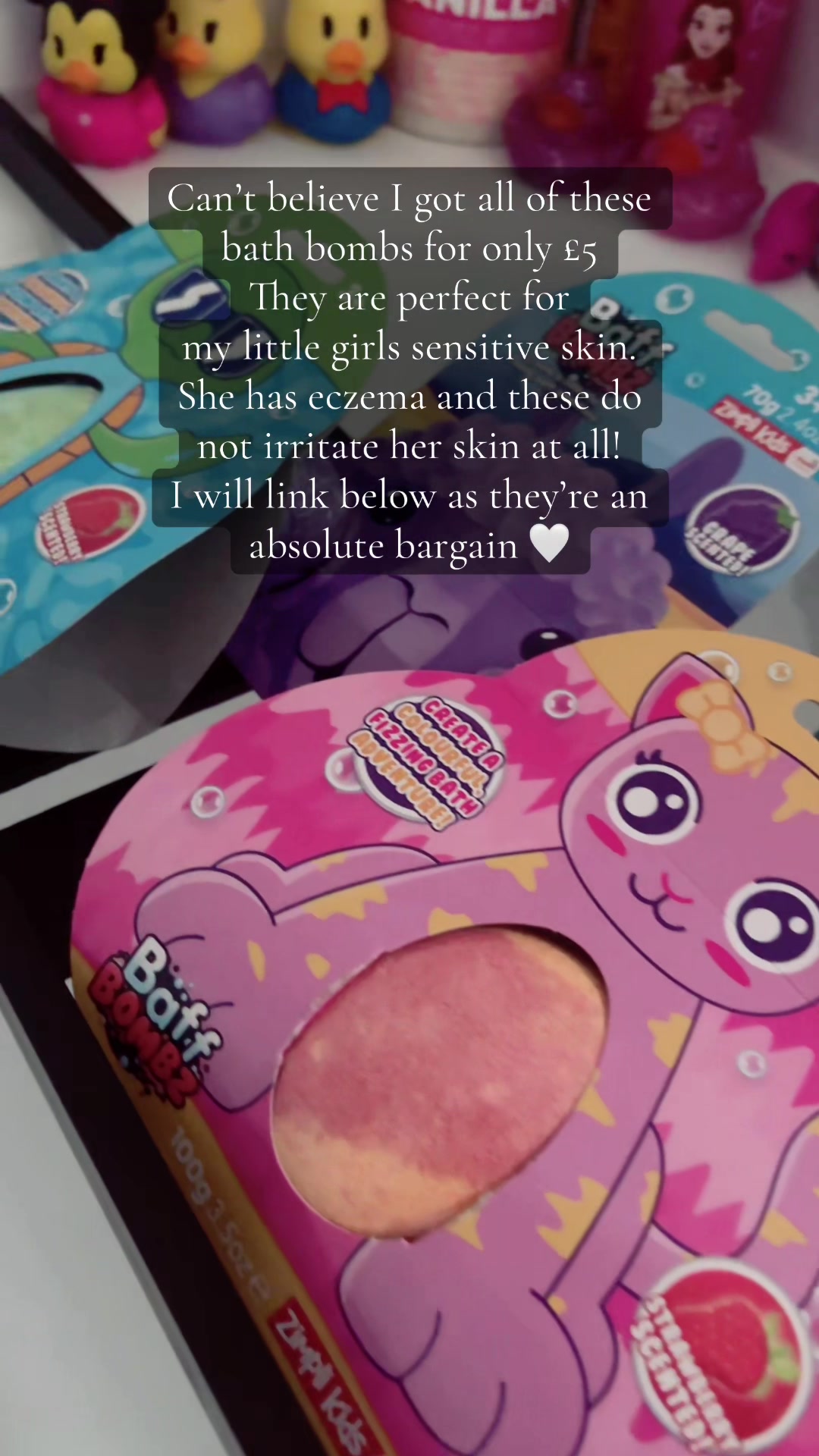 TikTok post by @raisingthreelittlesx for Zimpli Kids. Caption reads: [...] they’re perfect for sensitive skin 💗....