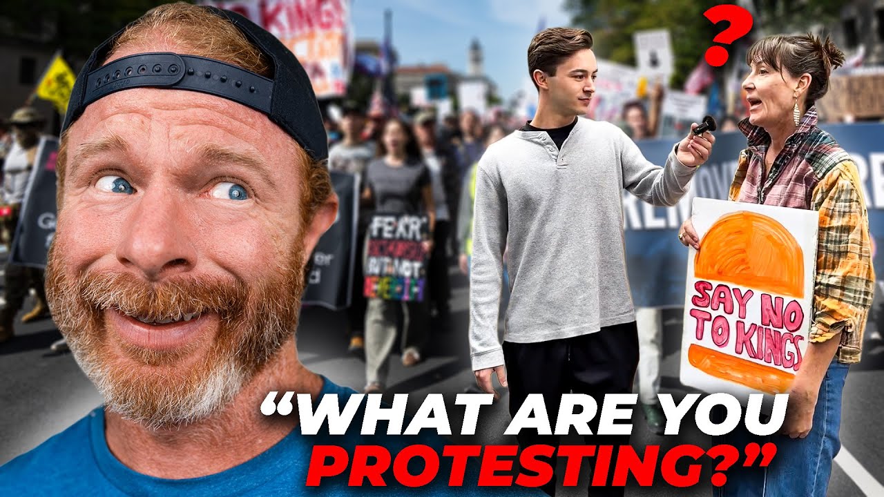 YouTube post by @jpsearsreacts for BON CHARGE. Caption reads: They Don’t Even Know What They’re Protesting! (And....