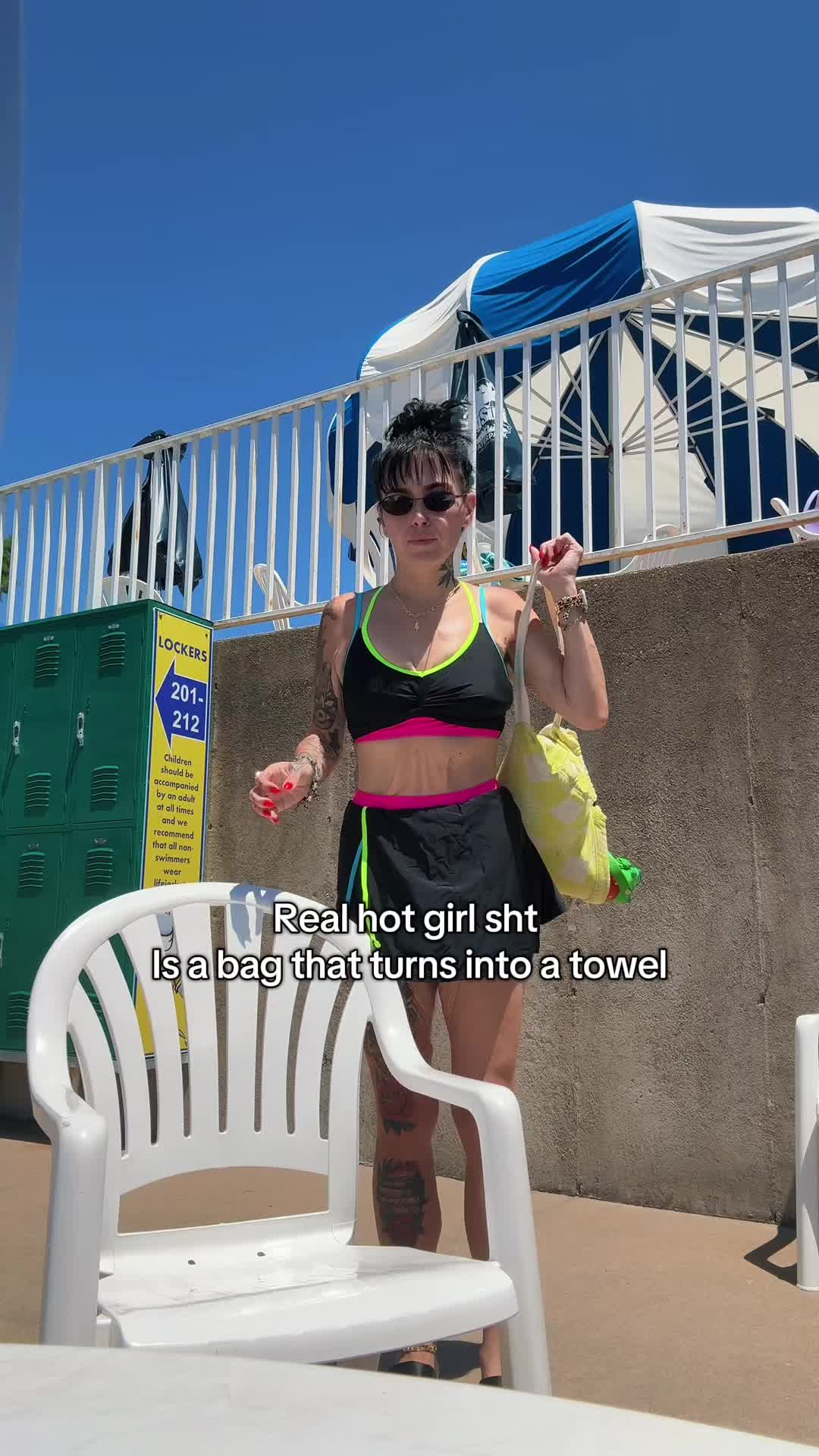 TikTok post by @urfavtattedmamma for Sand Cloud. Caption reads: [...] you have the bag closed unlike me @Sand....