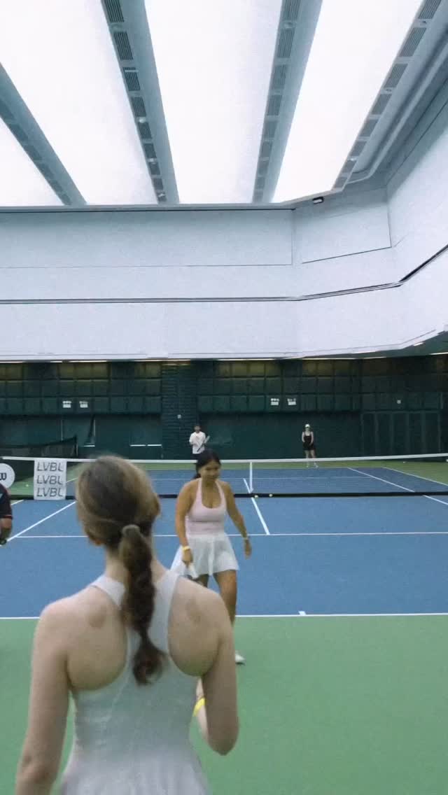 Instagram post by @lvbl.club for Aurate New York. Caption reads: Tennis, tooth gems, and 14k gold. We launched the....