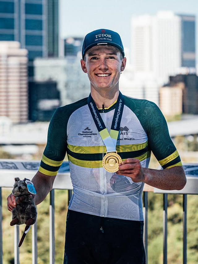 Instagram post by @jacksonmedway for MSC Cruises. Caption reads: What a way to start the season! 🇦🇺 🦘....