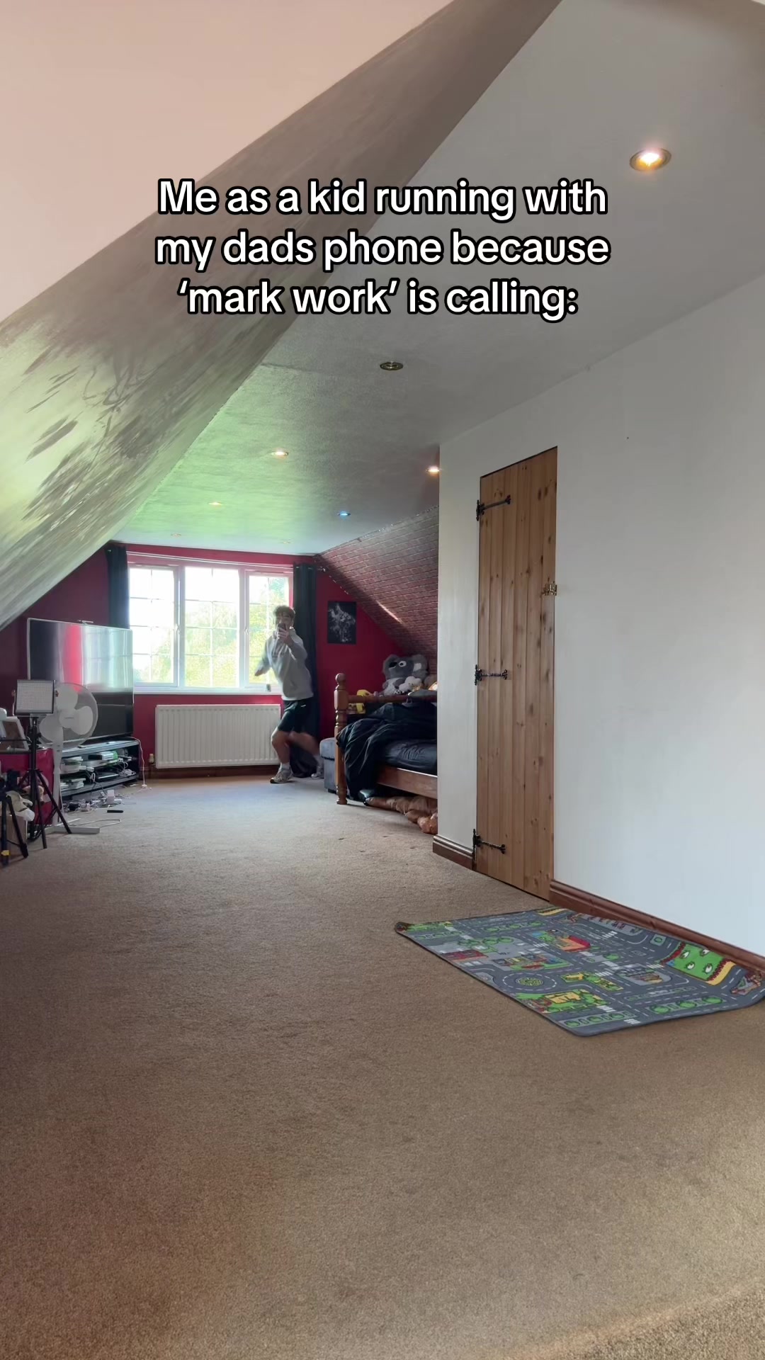 TikTok post by @ethan_steele_ for air up. Caption reads: Then he says to answer it 😂 @airup #fyp....