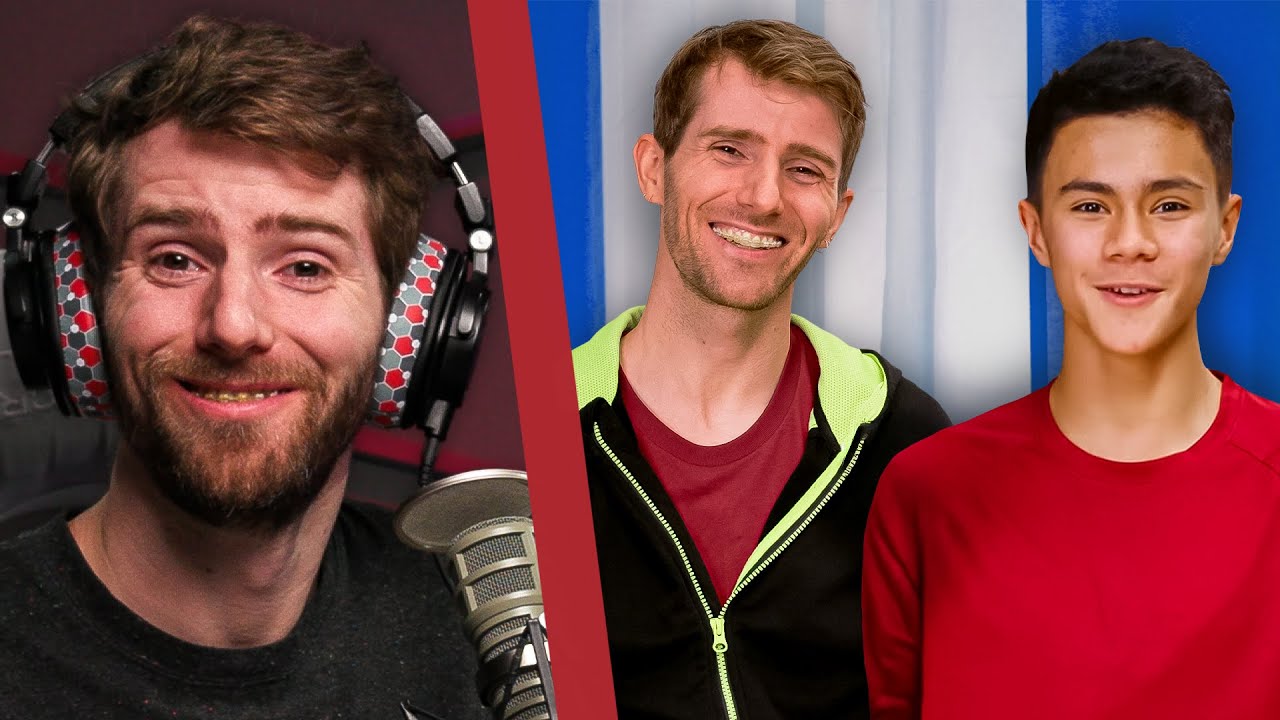 YouTube post by @LMGClips for Dbrand. Caption reads: Linus is Training His Replacement..