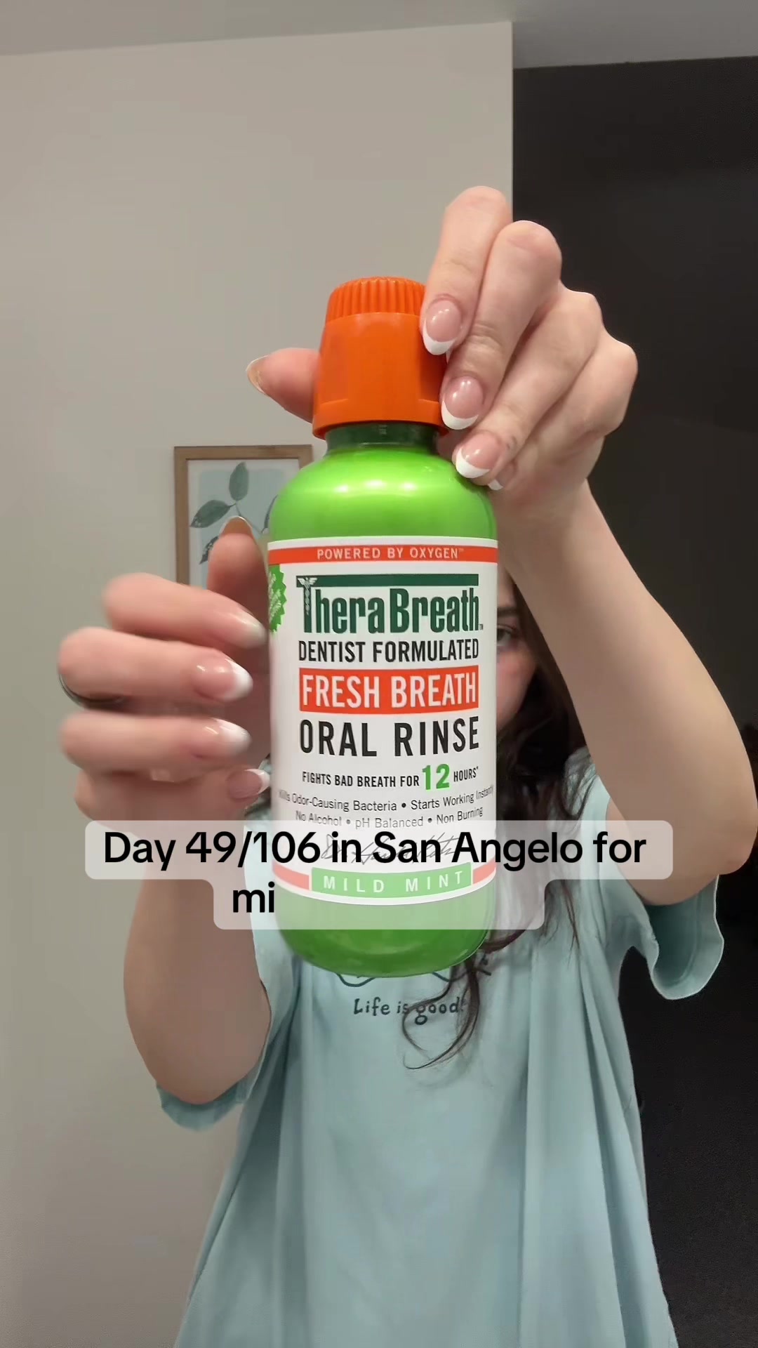 TikTok post by @ewashburn for Boka. Caption reads: [...] #sanangelotx #vlog #toddlermom #diml @Boka....
