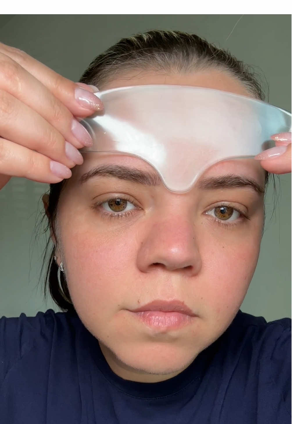 TikTok post by @gabbybeugc for Dermaclara. Caption reads: Self-care mode: ON 💆🏻‍♀️ Using my @dermaclara....