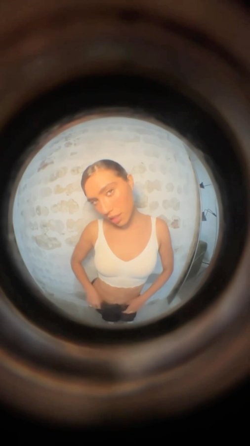 Instagram post by @ariadnatb for sloggi. Caption reads: Can’t get @sloggi off my looks, they are too comfy....