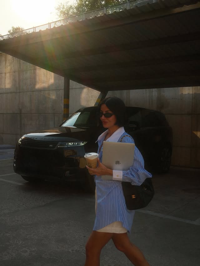 Instagram post by @alexandrapereira for Range Rover. Caption reads: [...] Ready for the next adventure @rangerover.