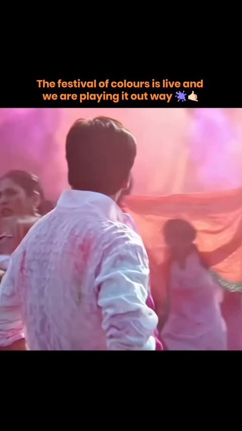 Instagram post by @filmyslayer for Coke Studio Bharat. Caption reads: [...] Holi 😍🌈🎭💥💥🔫🎨🖌️🖍️ . . .....