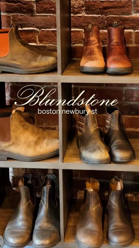 Instagram post by @elysiaachang for Blundstone. Caption reads: [...] i finally have my first pair of....