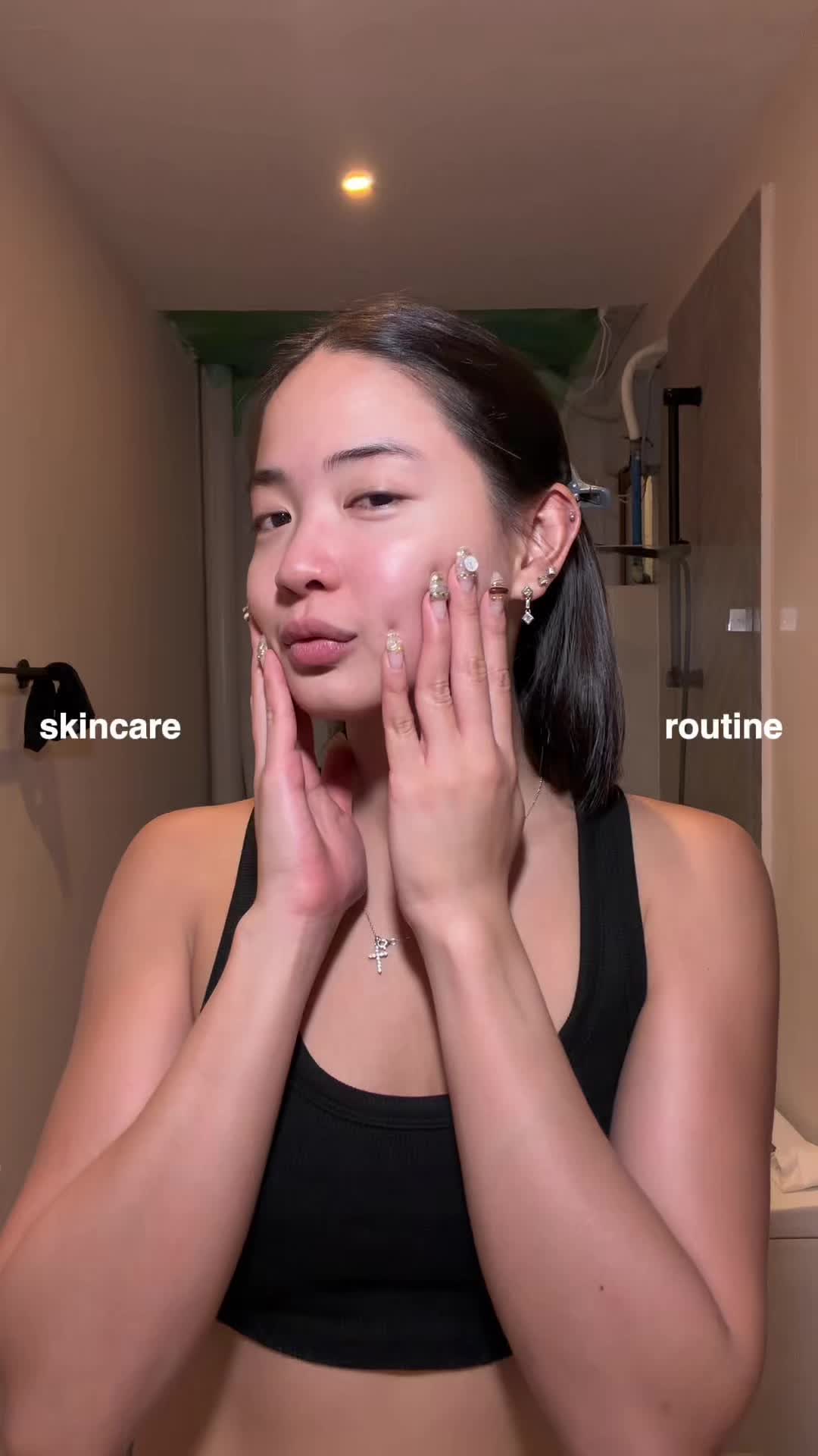 TikTok post by @allianadolina for Sol de Janeiro. Caption reads: if i’m not looking like a glazed donut, i don’t....