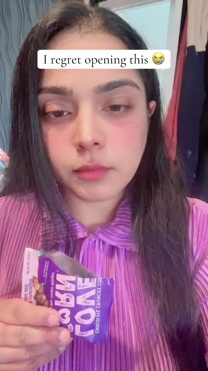 TikTok post by @saharayat_ali for LOVE CORN. Caption reads: [...] second 🤣 its so crunchy & tasty from@LOVE....